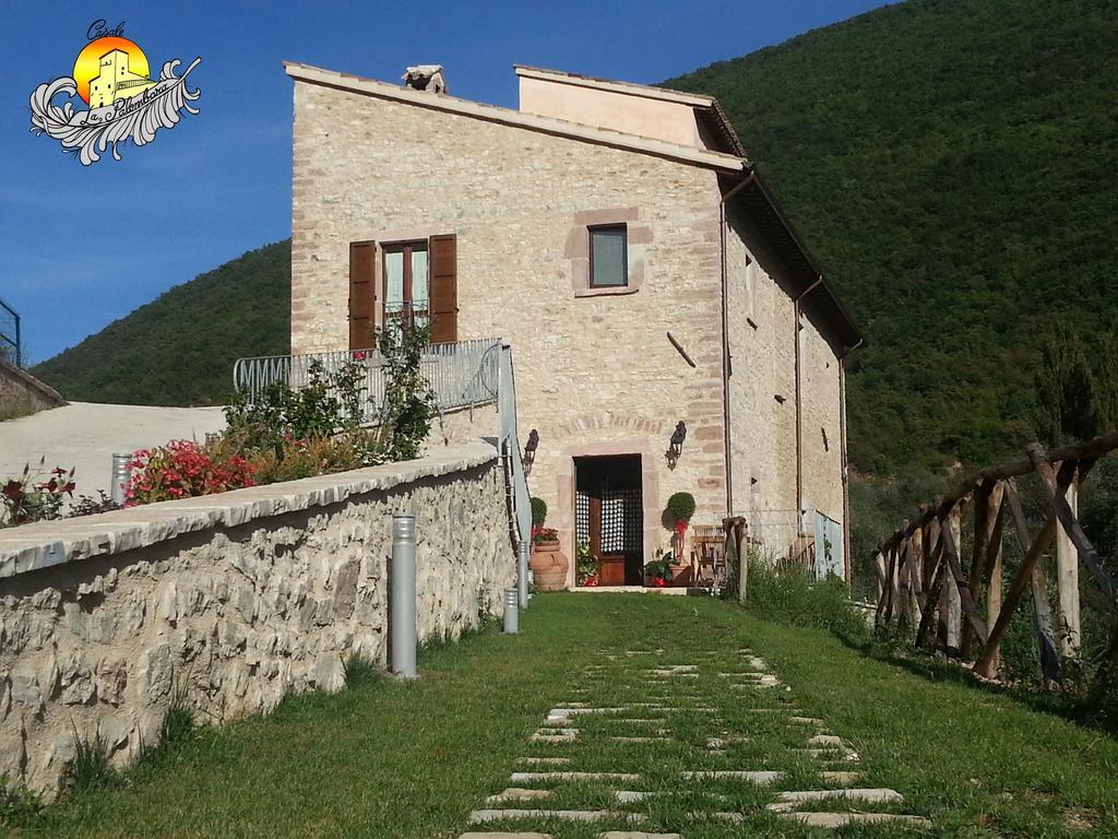 Вилла Agriturismo Casale La Palombara Cerreto di Spoleto Экстерьер фото